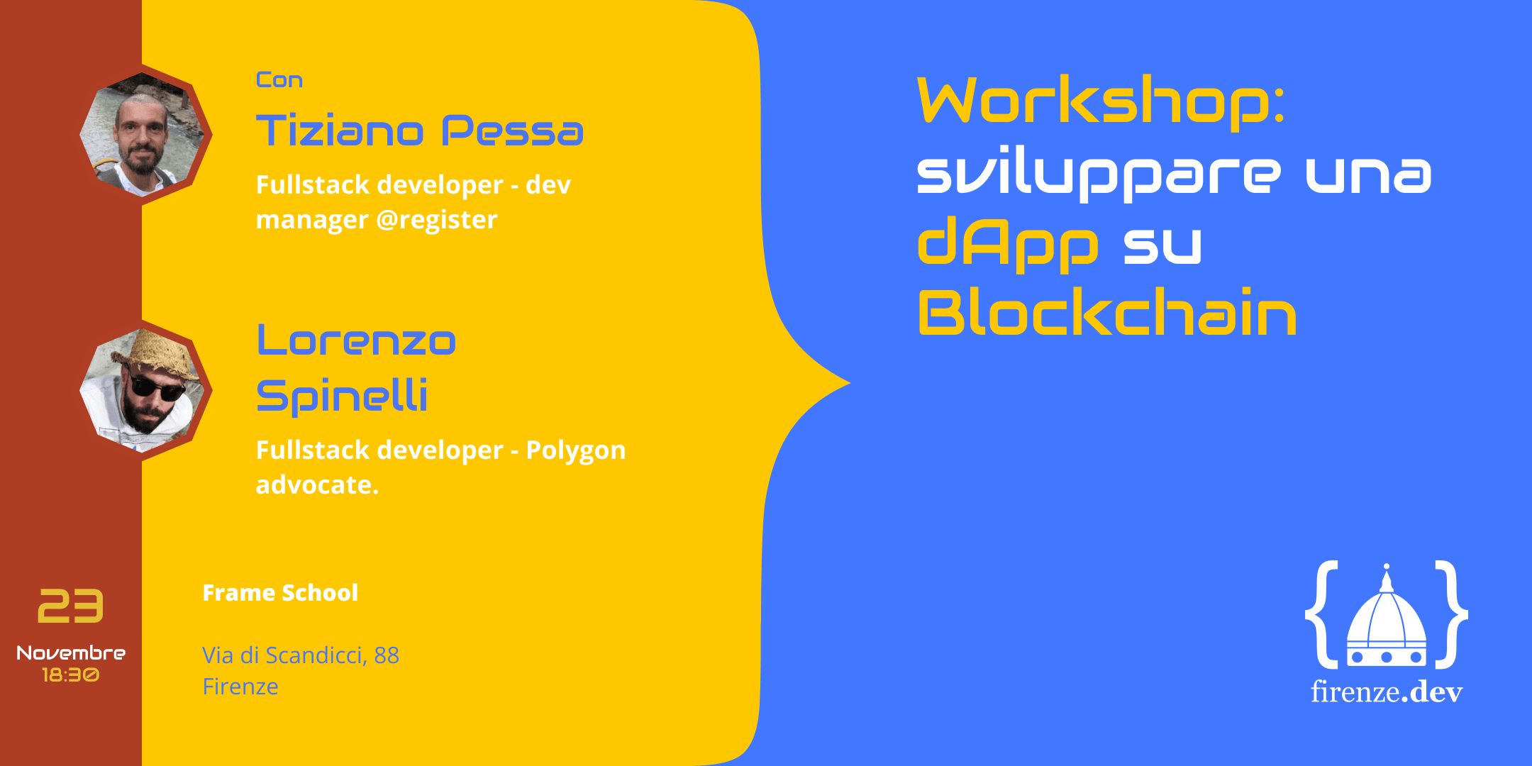 Workshop: sviluppare una dApp su blockchain